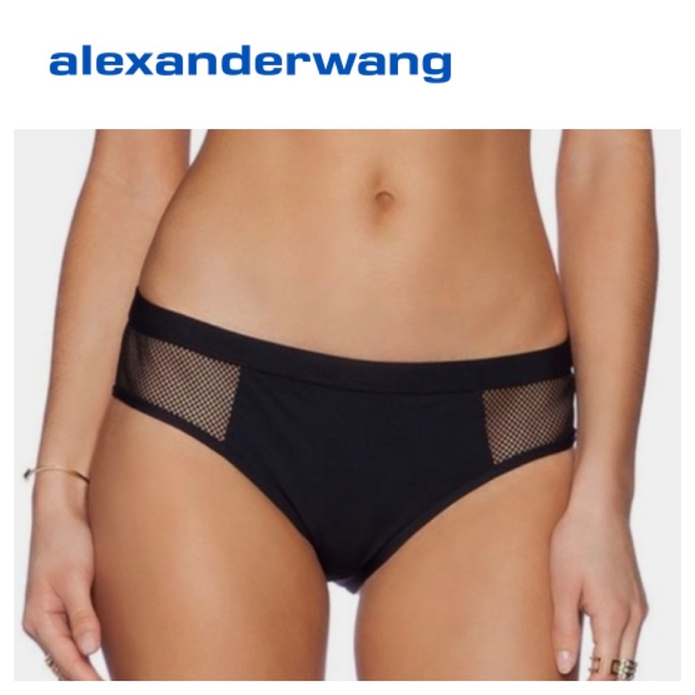 ➡️NWT T by Alexander Wang Mesh & Matte Tricot Swim Bottom Size XSmall